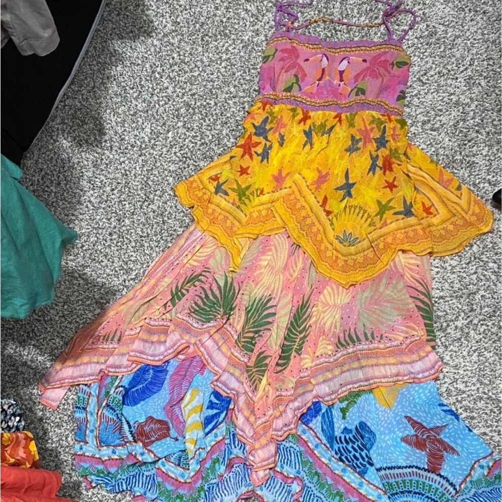 Farm Rio Handkerchief Dress